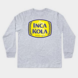 Inca Kola - 1935 design - Peru Logo Kids Long Sleeve T-Shirt